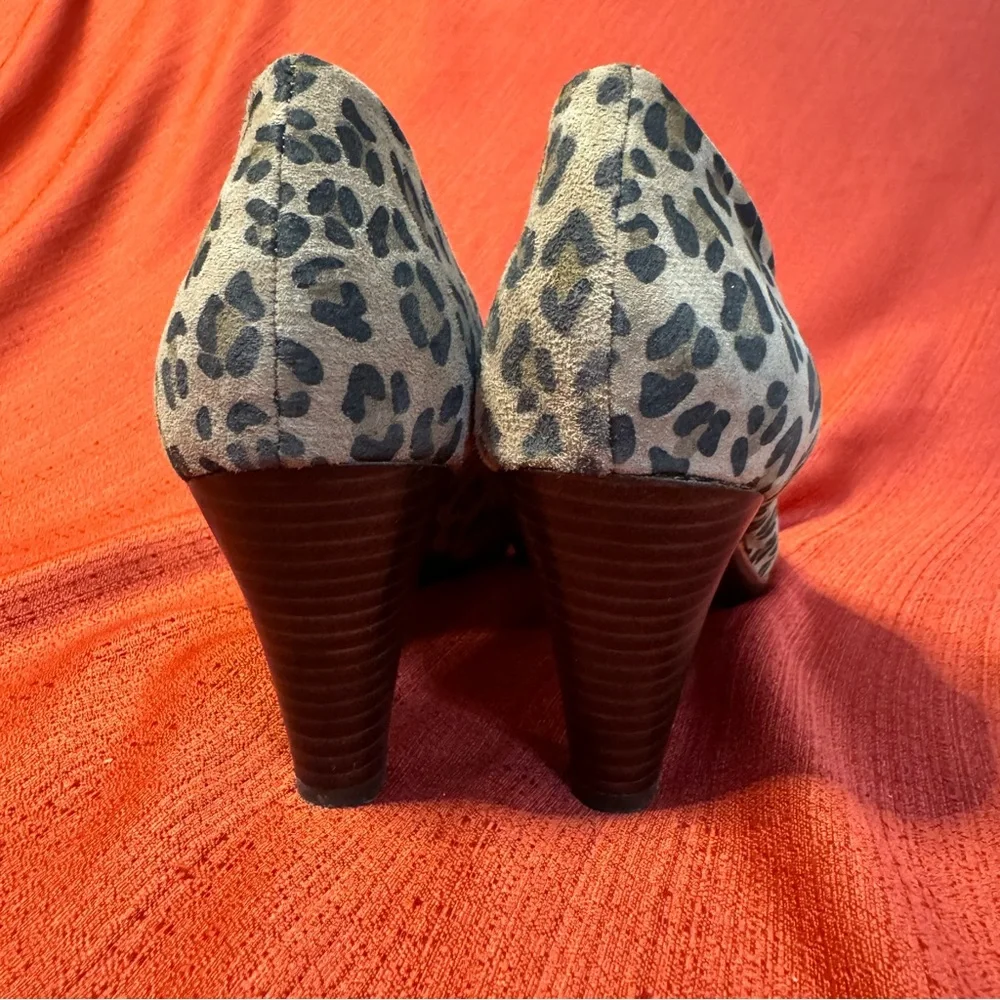 GIANI BERNINI Sweets Leopard Print Pumps, Women’s Size 9.5,‎ EUC
